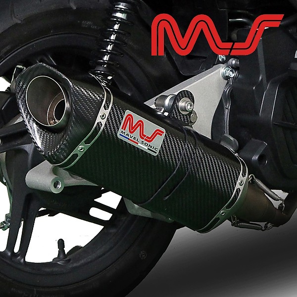 마블 혼다 PCX125 13-17 풀시스템 머플러 (카본) MVEX04C