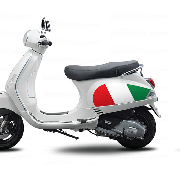 MOTOSTK 베스파 LX125 S125 공용 이태리 스타일-A 타입 데칼키트