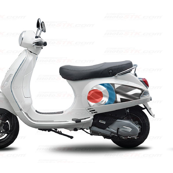 MOTOSTK 베스파 LX125 S125 공용 모즈플레그 데칼키트