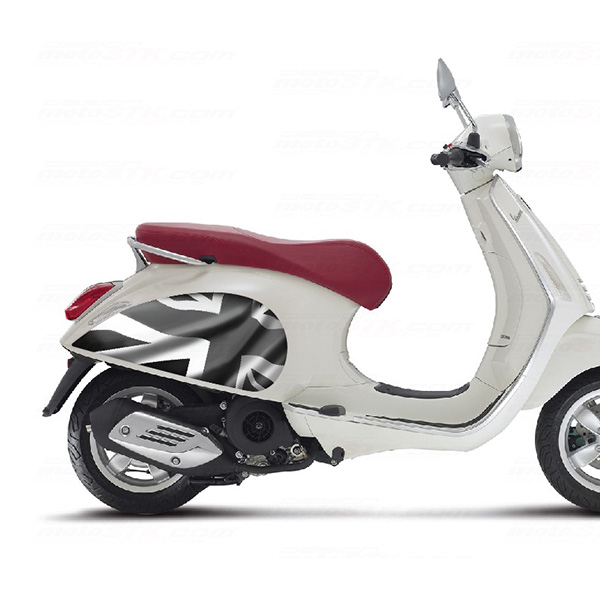 MOTOSTK 베스파 프리마베라 유니언잭 그레이-C 데칼키트