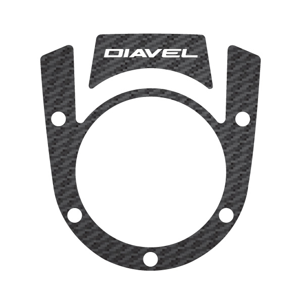레드다이나믹 두카티 디아벨 10-16 카본 탑브릿지 패드 YD12CF
