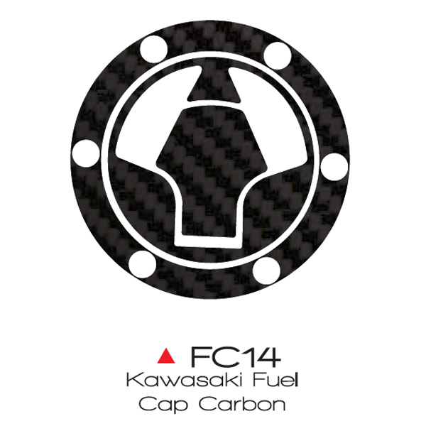 레드다이나믹 가와사키 닌자300 카본 주유구 패드 FC14