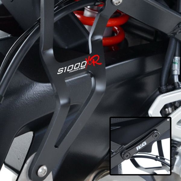 [해외] R&G BMW S1000XR 15-19 머플러 브라켓+텐덤커버세트 EH0064BKA