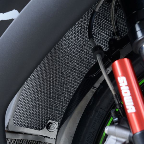 R&G 가와사키 ZX10R 08이상 라디에이터 가드(블랙) RAD0200BK