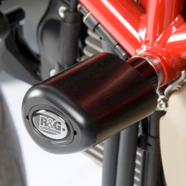 [해외] R&G 두카티 하이퍼모타드796/1100, 스트리트파이터1098 프레임슬라이더 CP0253BL