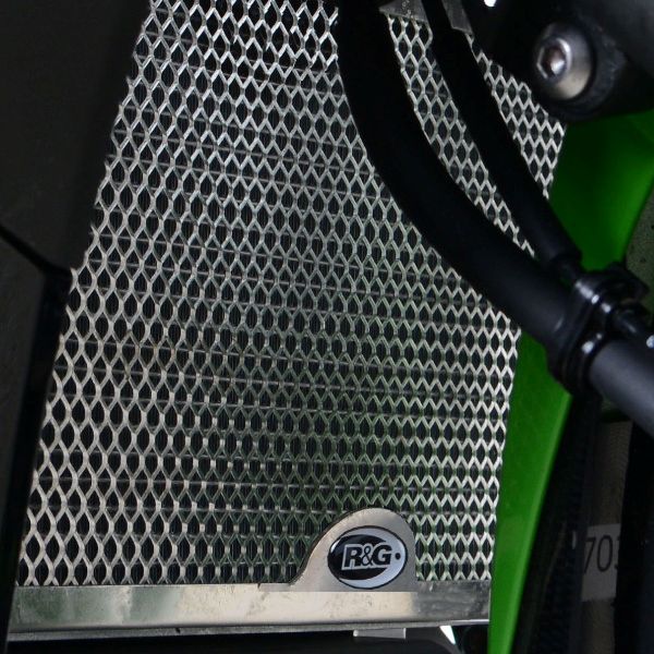 [해외] R&G 가와사키 닌자400 18이상, Z400 19이상 라디에이터가드 RAD0230BK