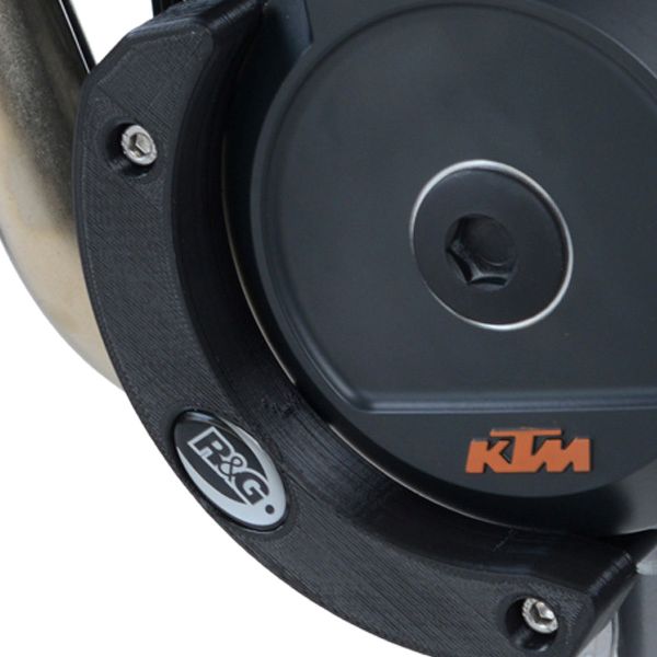 R&G KTM 790듀크 18이상, 890ADV 20-22, 890듀크R 20이상, 890SMT 23이상, 허스크바나 노든901 22이상 엔진케이스 슬라이더(좌) ECS0128BK