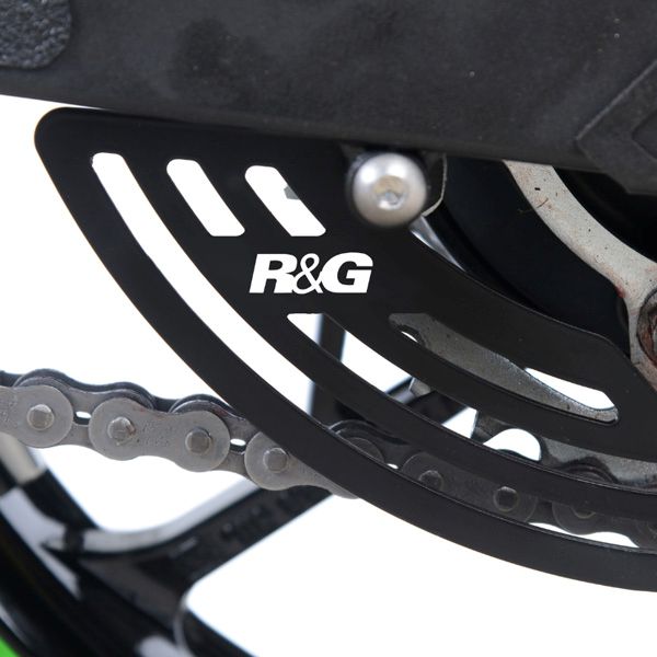 R&G 가와사키 ZX4RR 23이상, 닌자400 18이상, Z400 19이상, 닌자500 24이상 체인가드 TG0015BK