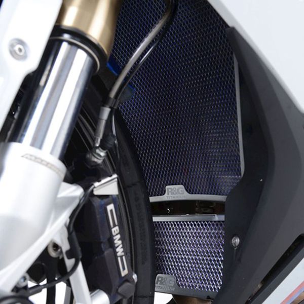 R&G BMW S1000RR M1000RR 19이상, S1000R M1000R 21이상 오일쿨러가드 (티탄) OCG0034RACINGTI