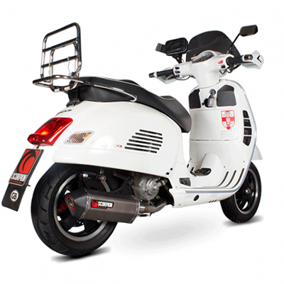 스콜피온 베스파 GTS125/250/300 09-16, GTV250/300 06-13 머플러