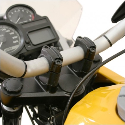 SW모텍 BMW R1200GS 04-07 Adv 05-13, F800GS Adv 13-16 핸들라이저 블랙/30mm 높힘