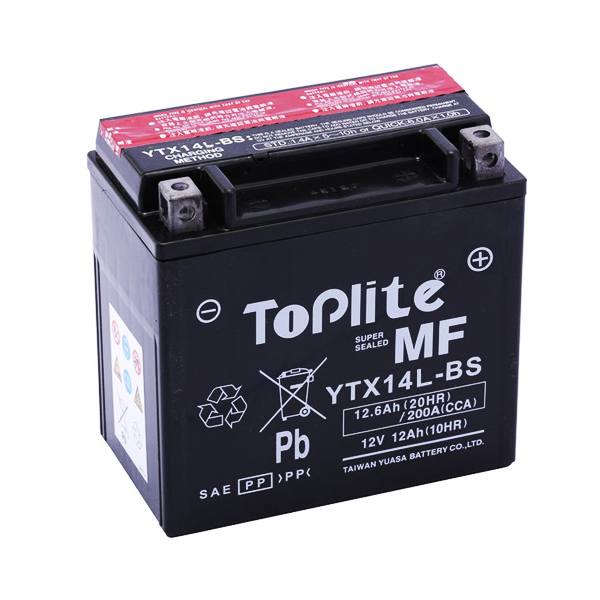 탑라이트 할리 스포스터 XL883/XL1200 04이상 배터리 YTX14L-BS