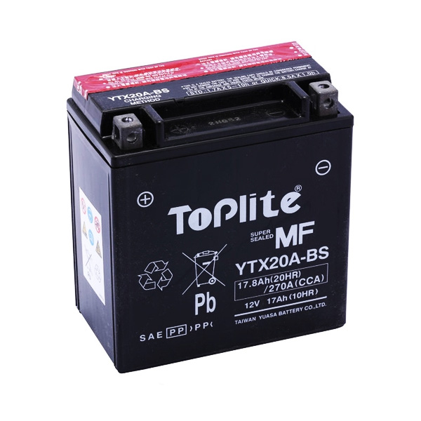 탑라이트 BMW R1200RT 14-18 R1250RT 19이상 배터리 YTX20A