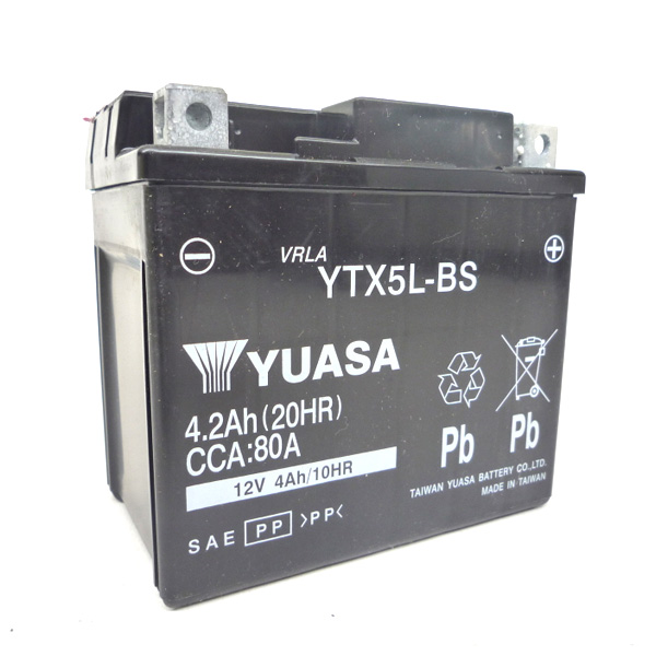 유아사 배터리 YTX5L-BS