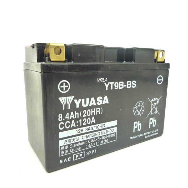 유아사 배터리 YT9B-BS