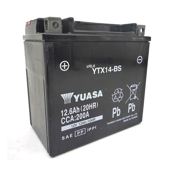 유아사 킴코 익사이팅300/400/500 배터리 YTX14-BS
