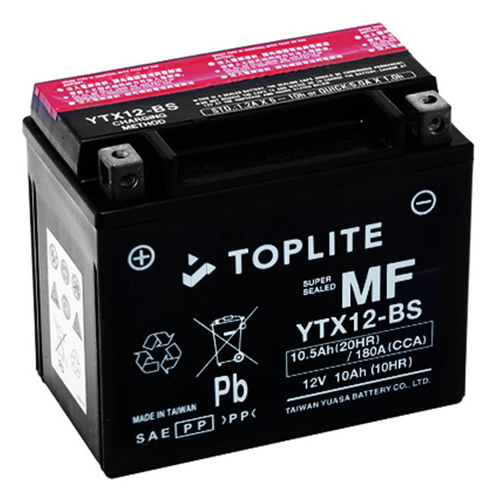 탑라이트 트라이엄프 스피드 트리플 1050 05-10, 스피드트윈 1200 19이상 배터리 YTX12-BS