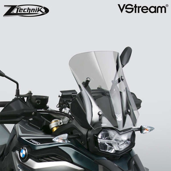 제트테크닉 BMW F850GS 18-22 F850GS ADV 20-22 브이스트림 스포츠 윈드스크린 (라이트 그레이) Z2376