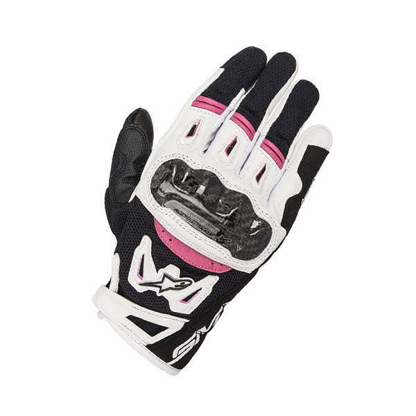 알파인스타즈 장갑 STELLA SMX-2 AIR CARBON V2 GLOVE, BLACK WHITE FUCHSIA