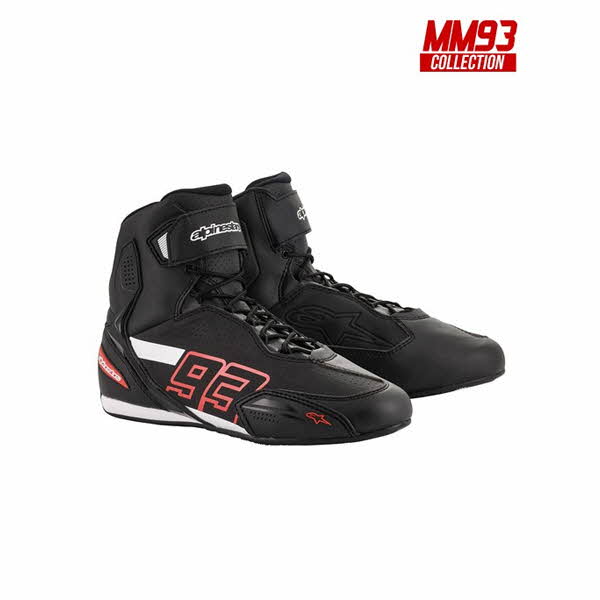 알파인스타즈 MM93 AUSTIN RIDING 부츠 (BK/RD)