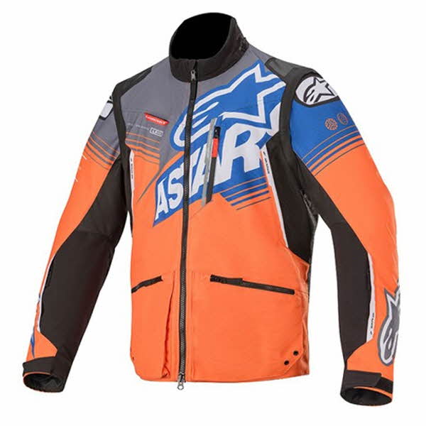 알파인스타 VENTURE R 자켓 오렌지 그레이 블루