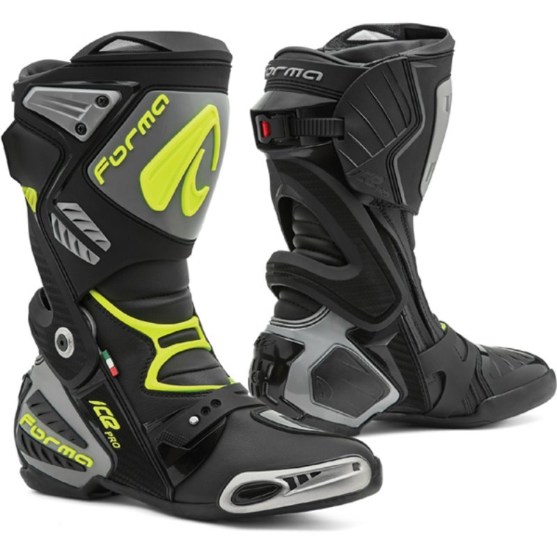 포르마 FORMA ICE PRO 레이싱 부츠 Bk-Gy-Yel Fluo