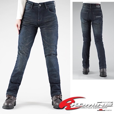 코미네 케블라 슬림 딥인디고 라이딩진 여성용 WJ-733S