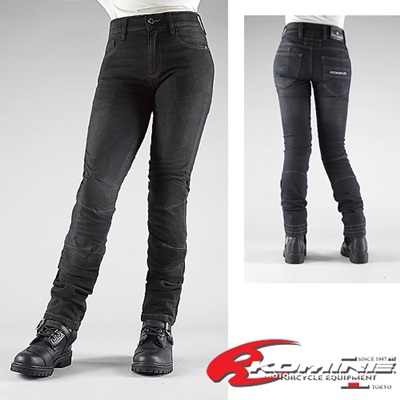 코미네 스키니 블랙 라이딩진 여성용 WJ-737S BLACK