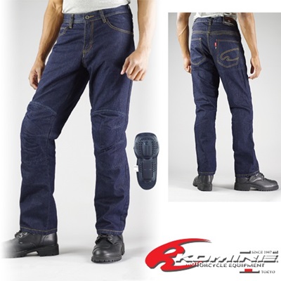 코미네 케블라 레귤러핏 딥인디고 라이딩진 WJ-735R