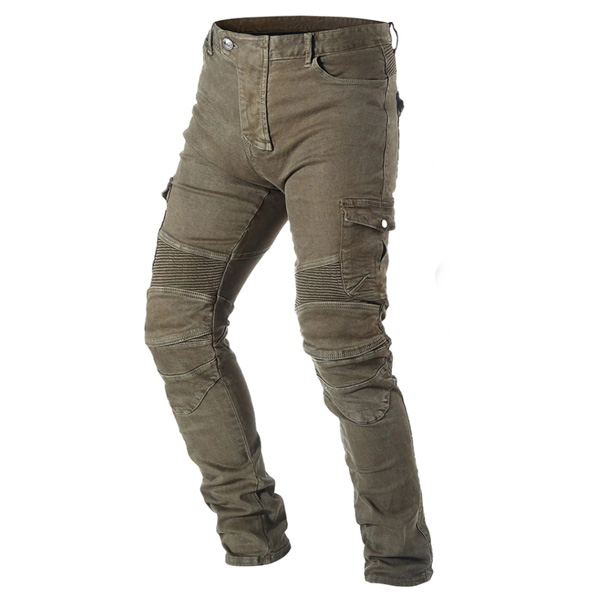 락바이커 라이딩진 카고 브라운