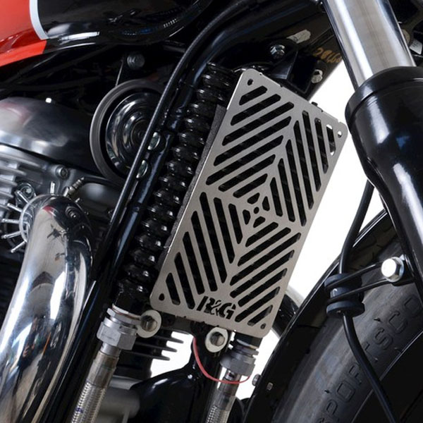 써플 - [해외] R&G 로얄앤필드 컨티넨탈 Gt 650 19-20, 인터셉터650 19-20 오일쿨러가드 스텐 Scg0013Ss
