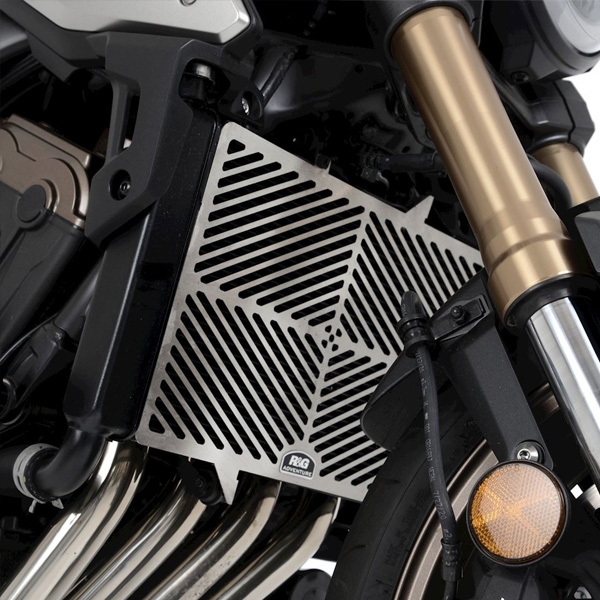 [해외] R&G 혼다 CB650R / CBR650R 19이상 / CB650F 14이상 라디에이터가드 (스텐) SRG0025SS