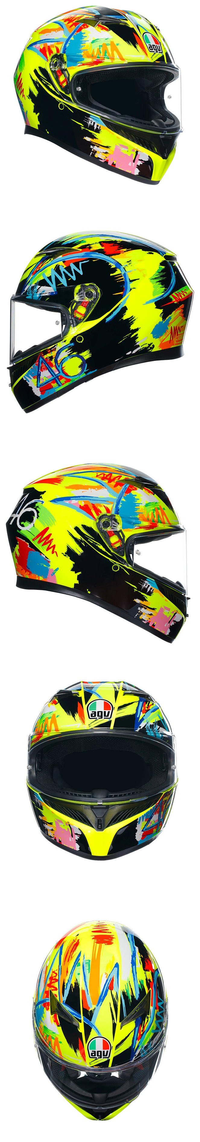 AGV K3 Rossi Winter Test 2019