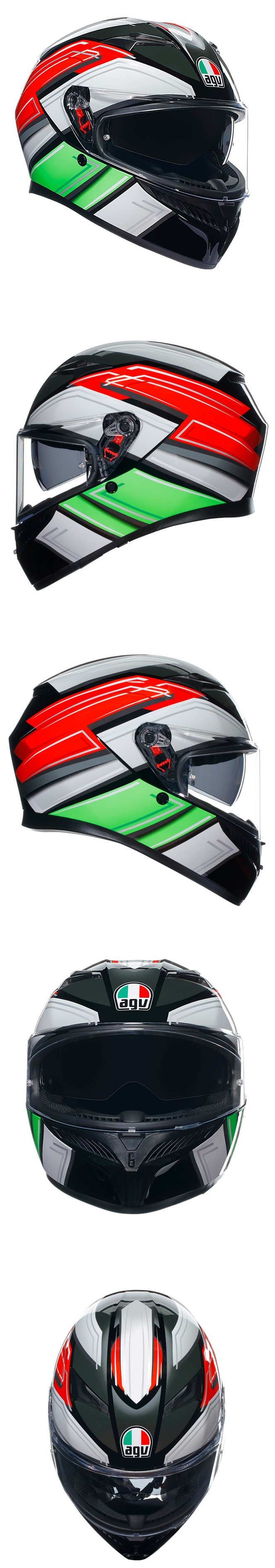 AGV K3 Wing Black Italy