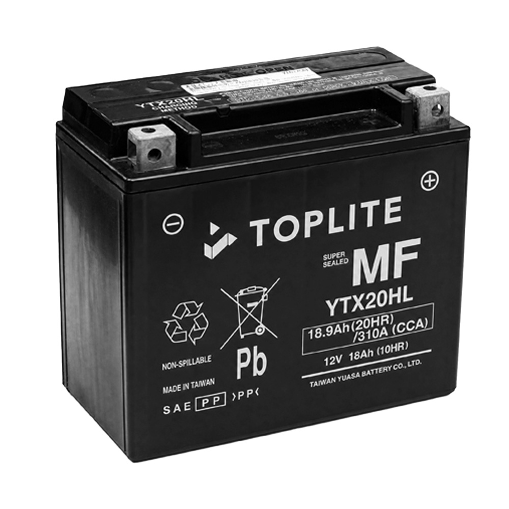 탑라이트 무보수 배터리 YTX20HL