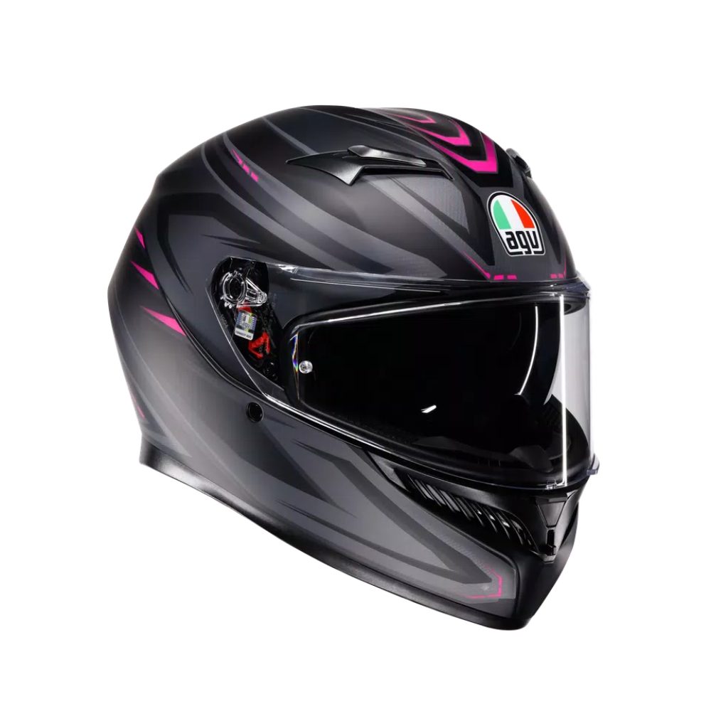AGV 헬멧 K3 SYTH MATT BLACK/PINK