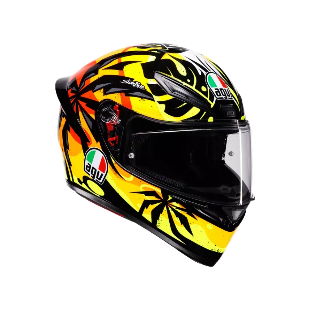 AGV 헬멧 K1S TROPICRUSH BLACK ORANGE